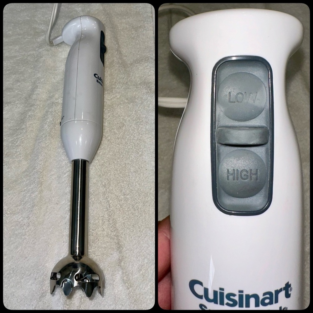 🌀🌀🌀Cuisinart White and Silver Hand Blender - Picture 14 of 15